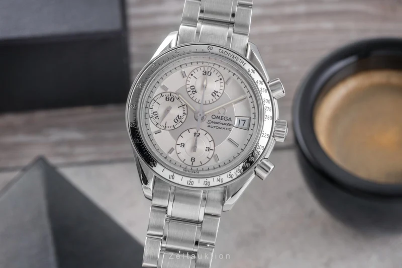 Omega Speedmaster Date chronograph steel automatic men's watch 3513.30.00 LP: 6100EUR [2504278]