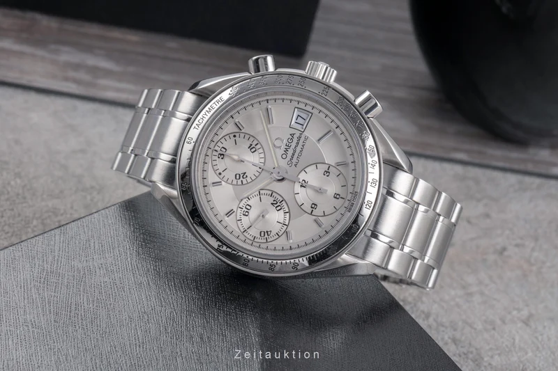 Omega Speedmaster Date chronograph steel automatic men's watch 3513.30.00 LP: 6100EUR [2504278]