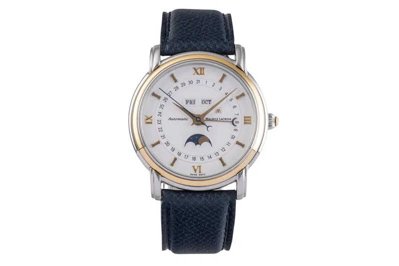 Maurice Lacroix Masterpiece steel / gold automatic men's watch 37757 [2505229]