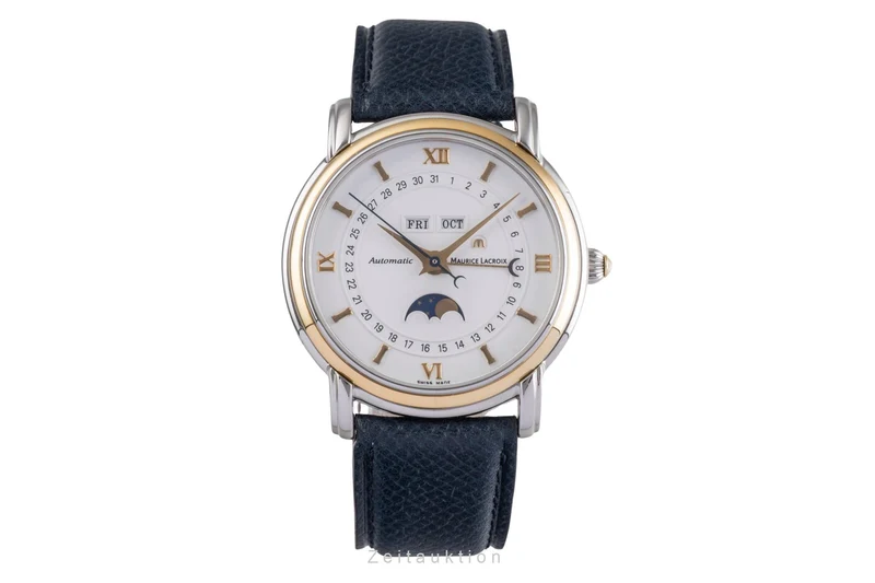 Maurice Lacroix Masterpiece steel / gold automatic men's watch 37757 [2505229]