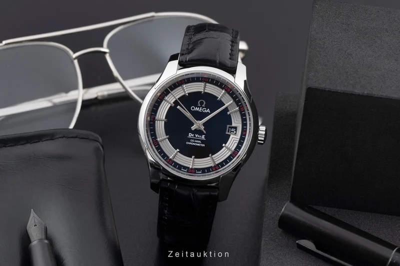 Omega De Ville steel automatic men's watch 431.30.41.21.01.001 [2504788]