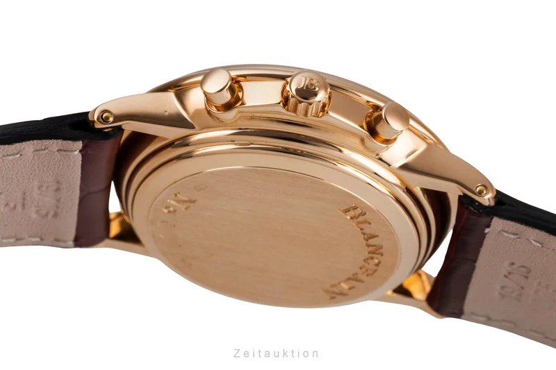 Blancpain Villeret chronograph 18 ct gold automatic men's watch 1185-1418-55 [2503934]