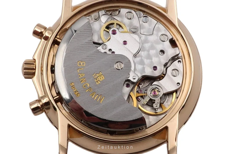 Blancpain Villeret chronograph 18 ct gold automatic men's watch 1185-1418-55 [2503934]