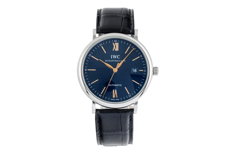 IWC Portofino steel automatic men's watch IW356523 LP: 5300EUR [2505193]
