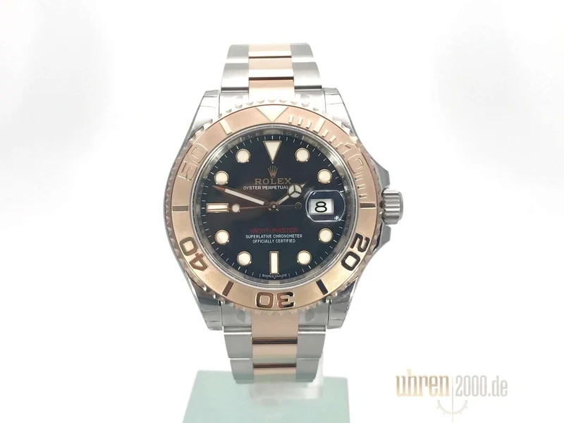 Rolex Yacht-Master 40 Edelstahl Everose-Gold 116621 Schwarz