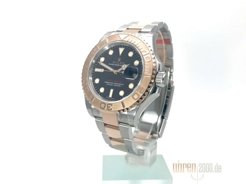 Rolex Yacht-Master 40 Edelstahl Everose-Gold 116621 Schwarz