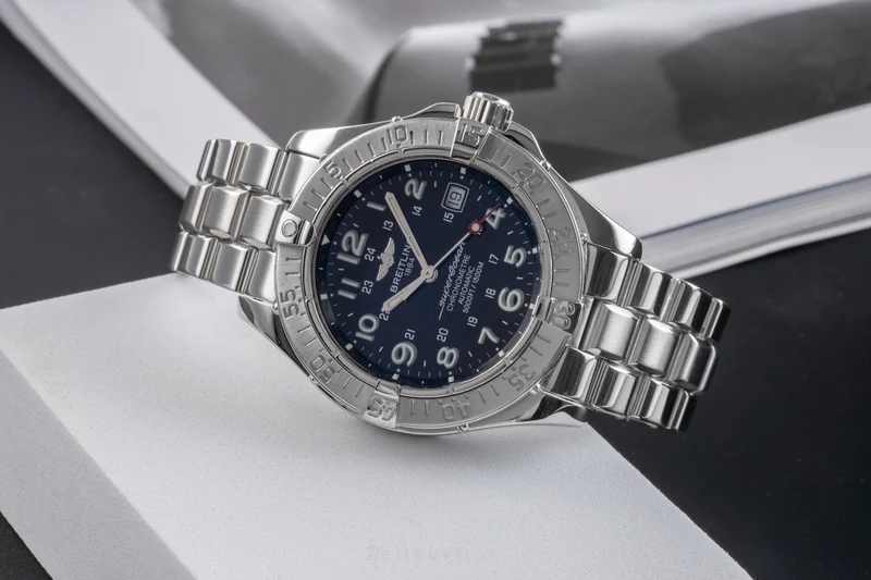 Breitling Superocean steel automatic men's watch A17360 LP: 5300EUR [2504440]