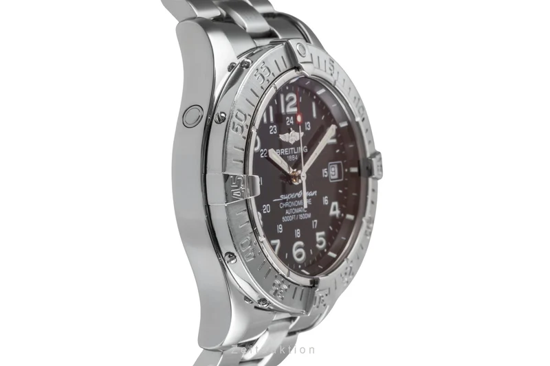 Breitling Superocean steel automatic men's watch A17360 LP: 5300EUR [2504440]