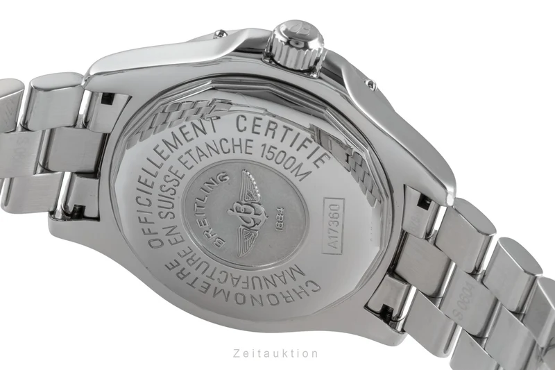 Breitling Superocean steel automatic men's watch A17360 LP: 5300EUR [2504440]