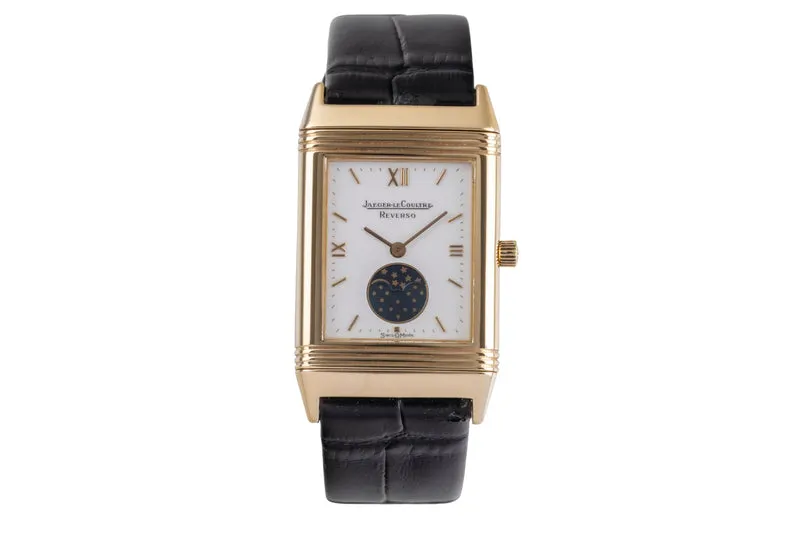 Jaeger LeCoultre Reverso 18 ct gold quartz unisex 140.252.1 [2504597]