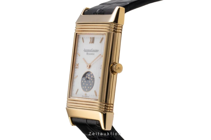 Jaeger LeCoultre Reverso 18 ct gold quartz unisex 140.252.1 [2504597]