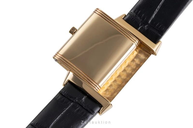 Jaeger LeCoultre Reverso 18 ct gold quartz unisex 140.252.1 [2504597]