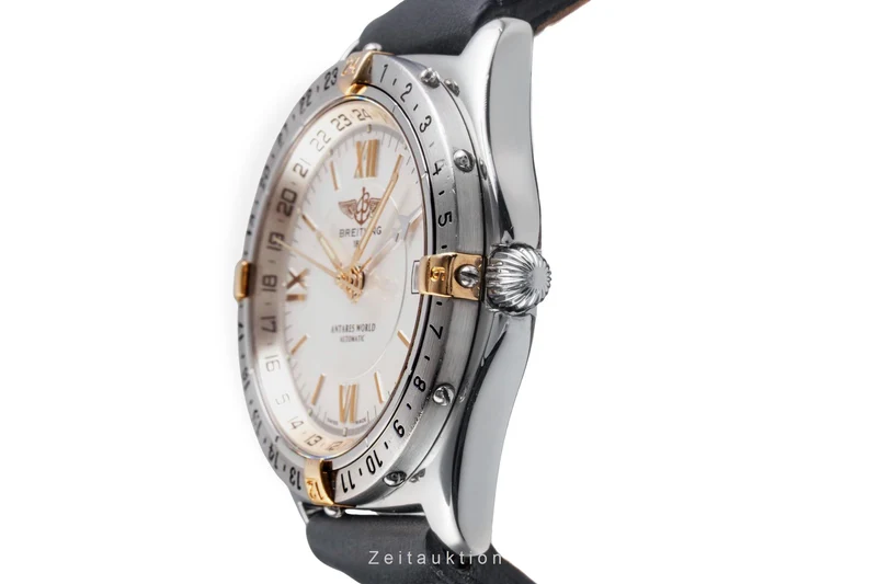 Breitling Antares steel / gold automatic men's watch B32047.1 [2503814]