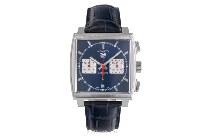 Tag Heuer Monaco chronograph steel automatic men's watch CBL2111 LP: 7600EUR [2504833]