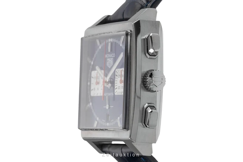 Tag Heuer Monaco chronograph steel automatic men's watch CBL2111 LP: 7600EUR [2504833]
