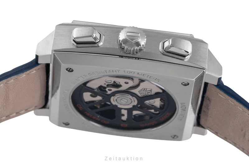 Tag Heuer Monaco chronograph steel automatic men's watch CBL2111 LP: 7600EUR [2504833]