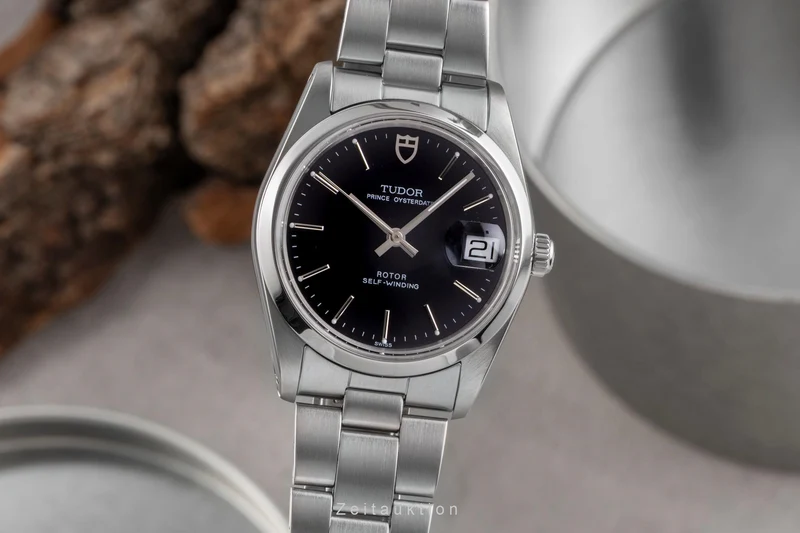 Tudor Prince Oysterdate steel automatic men's watch 7400 Vintage [2503743]