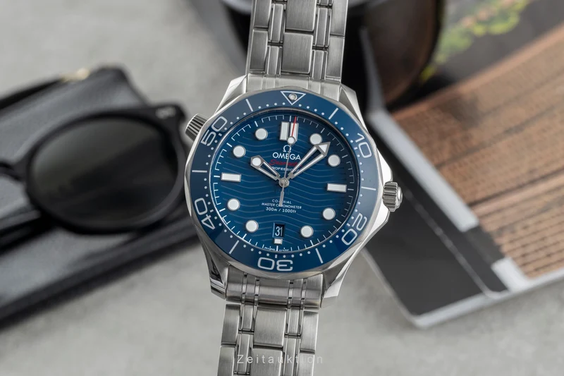 Omega Seamaster steel automatic men's watch 210.30.42.20.03.001 LP: 6500EUR [2504703]