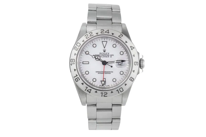 Rolex Explorer II steel automatic men's watch 16570 [2505130]