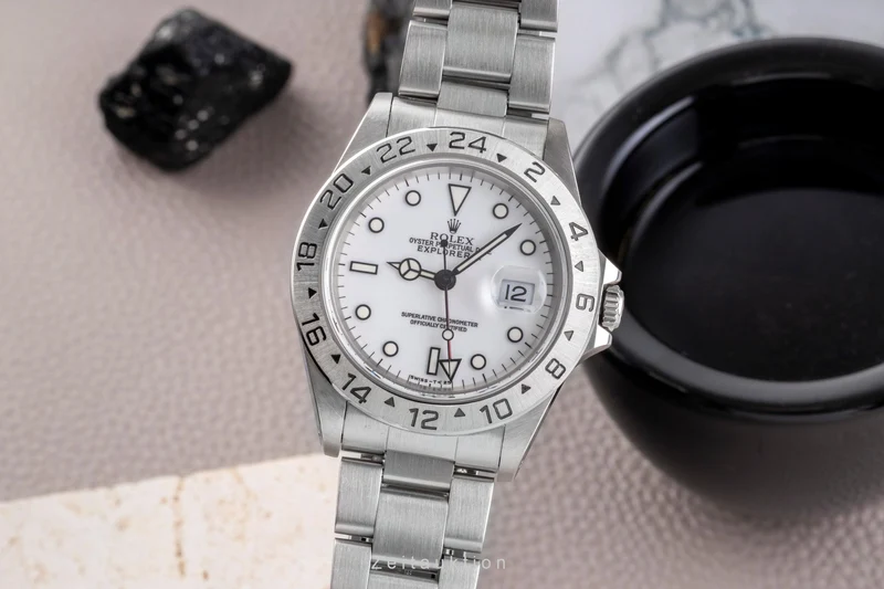 Rolex Explorer II steel automatic men's watch 16570 [2505130]