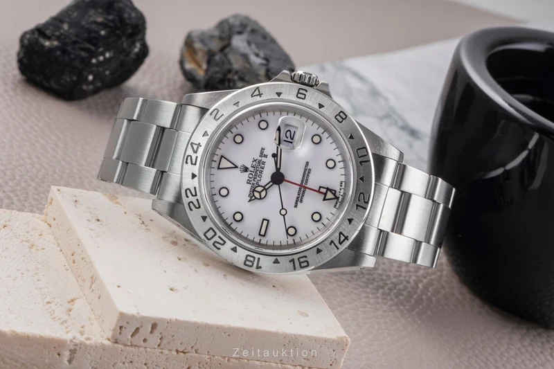 Rolex Explorer II steel automatic men's watch 16570 [2505130]