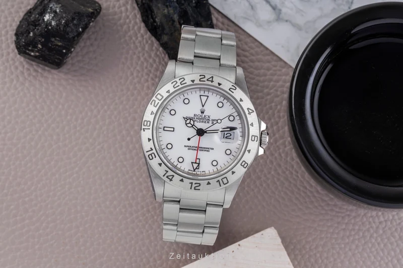 Rolex Explorer II steel automatic men's watch 16570 [2505130]