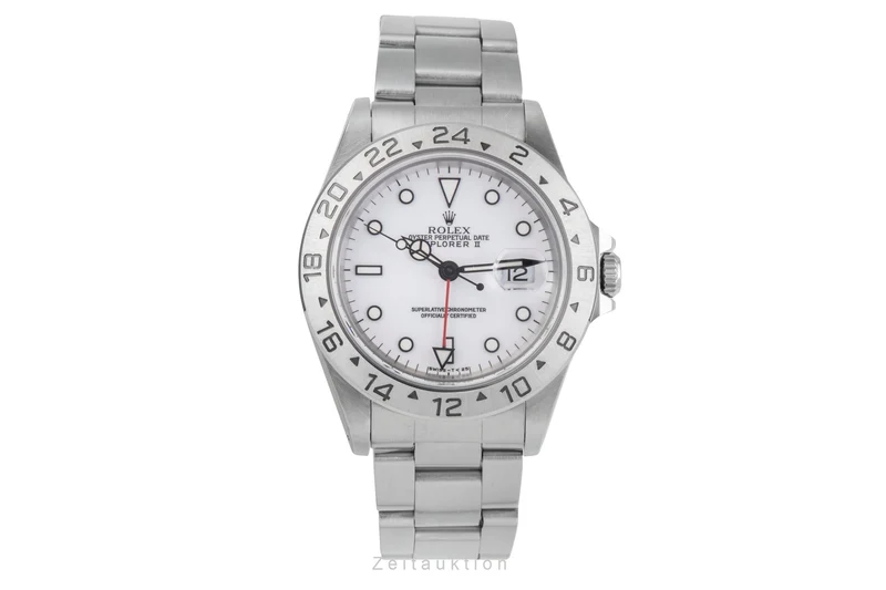 Rolex Explorer II steel automatic men's watch 16570 [2505130]