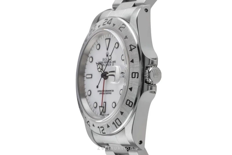 Rolex Explorer II steel automatic men's watch 16570 [2505130]