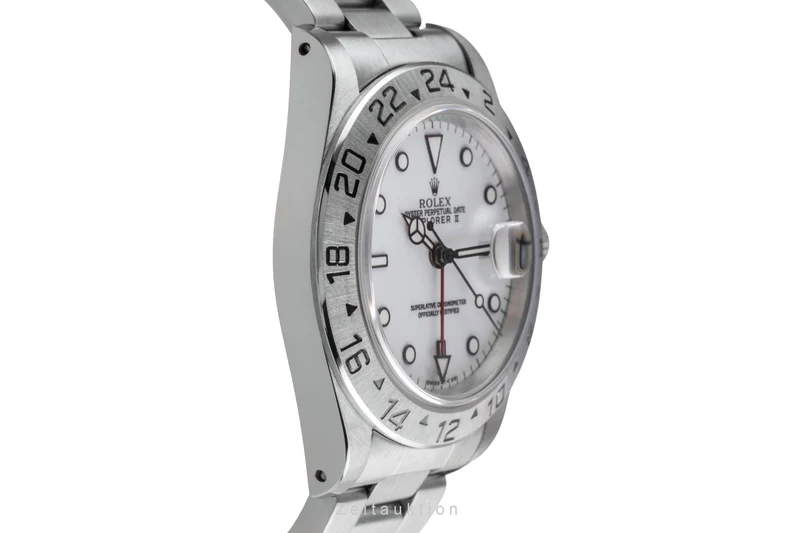 Rolex Explorer II steel automatic men's watch 16570 [2505130]
