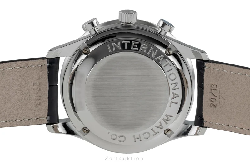 IWC Portugieser chronograph steel automatic men's watch IW371401 LP: 9100EUR [2504992]