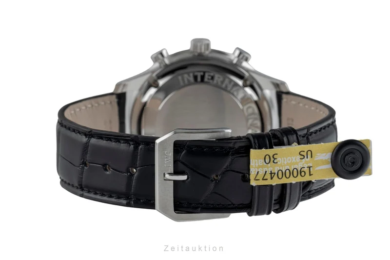 IWC Portugieser chronograph steel automatic men's watch IW371401 LP: 9100EUR [2504992]