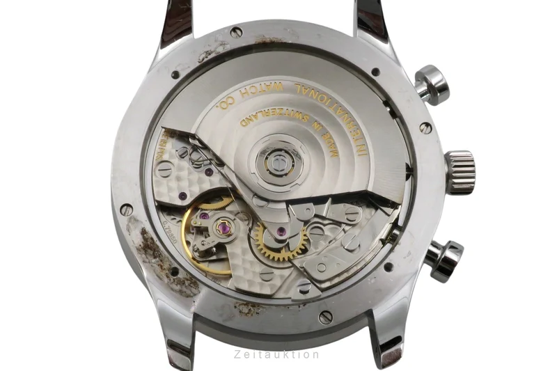 IWC Portugieser chronograph steel automatic men's watch IW371401 LP: 9100EUR [2504992]