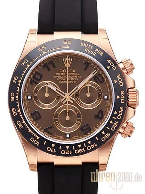 Rolex Daytona 116515 LN Everose-Gold Choco Oysterflex