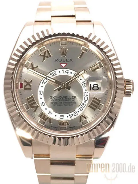Rolex Sky-Dweller 326935 Everose-Gold LC100 aus 2015