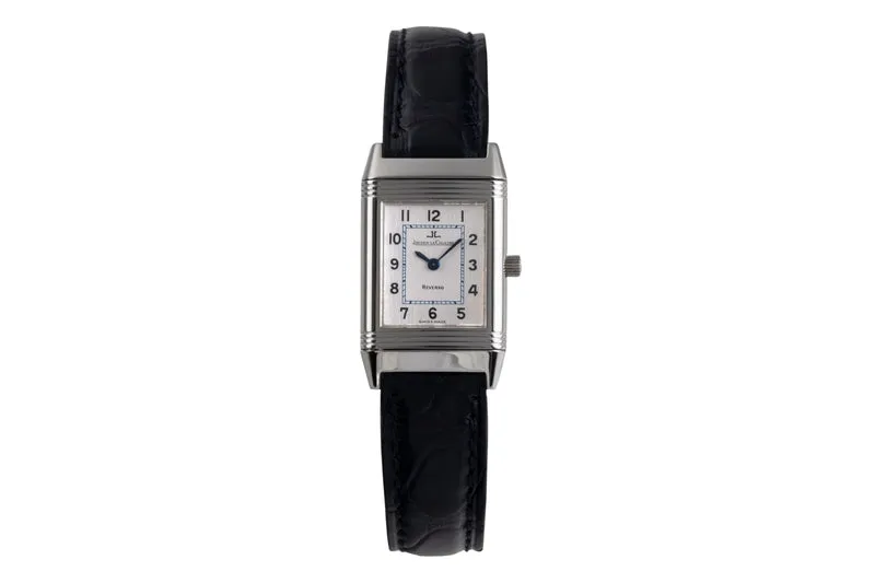 Jaeger LeCoultre Reverso steel quartz women's watch 260.840.082 , 260.8.08 LP: 7500EUR [2504159]