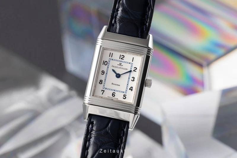Jaeger LeCoultre Reverso steel quartz women's watch 260.840.082 , 260.8.08 LP: 7500EUR [2504159]
