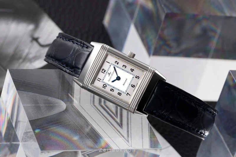 Jaeger LeCoultre Reverso steel quartz women's watch 260.840.082 , 260.8.08 LP: 7500EUR [2504159]
