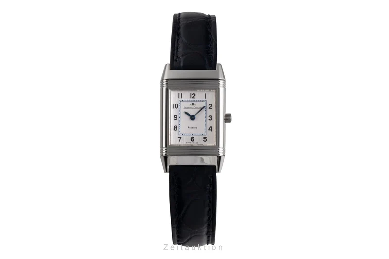 Jaeger LeCoultre Reverso steel quartz women's watch 260.840.082 , 260.8.08 LP: 7500EUR [2504159]