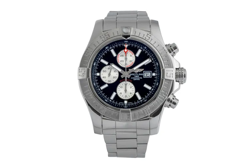 Breitling Super Avenger II chronograph steel automatic men's watch A13371 [2504308]