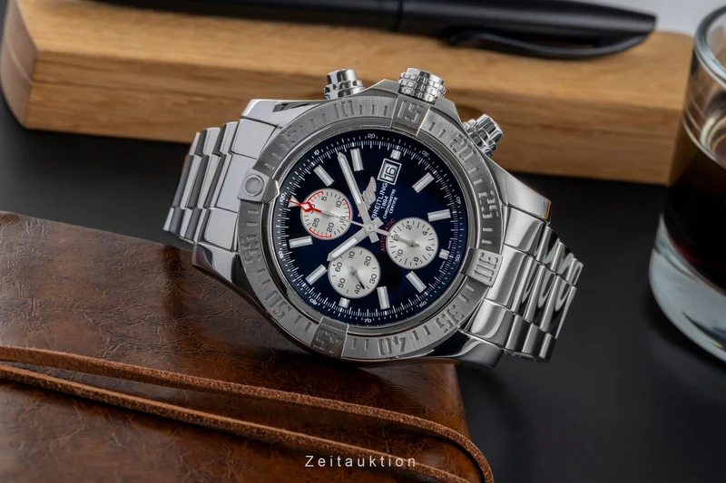 Breitling Super Avenger II chronograph steel automatic men's watch A13371 [2504308]