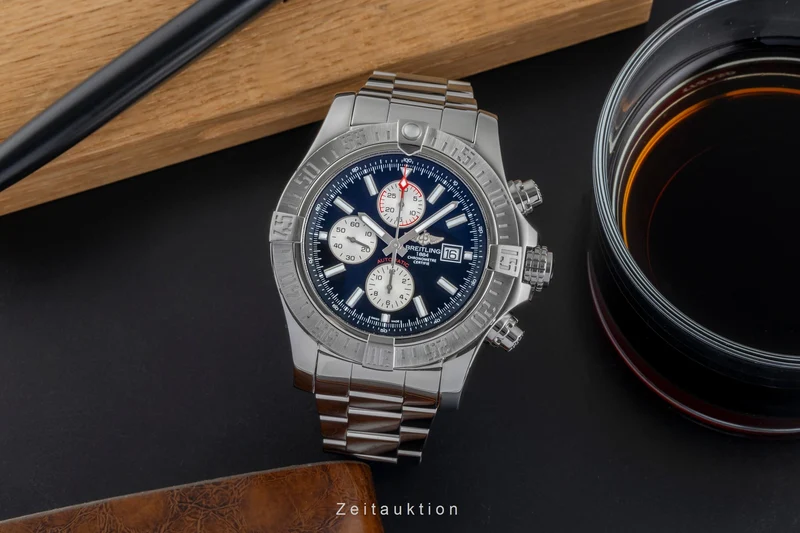 Breitling Super Avenger II chronograph steel automatic men's watch A13371 [2504308]