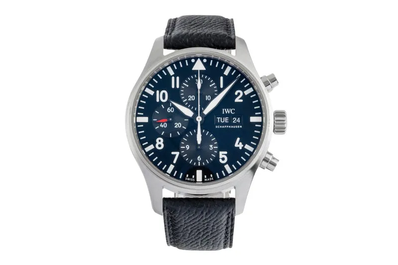 IWC Fliegerchronograph chronograph steel automatic men's watch IW377709 LP: 7300EUR [2504866]