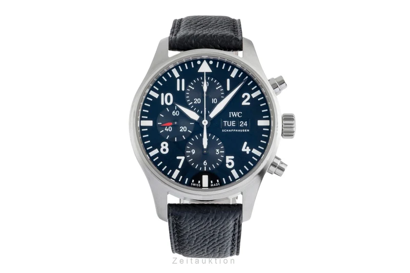 IWC Fliegerchronograph chronograph steel automatic men's watch IW377709 LP: 7300EUR [2504866]