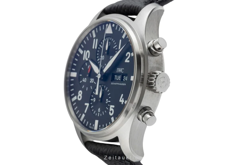IWC Fliegerchronograph chronograph steel automatic men's watch IW377709 LP: 7300EUR [2504866]