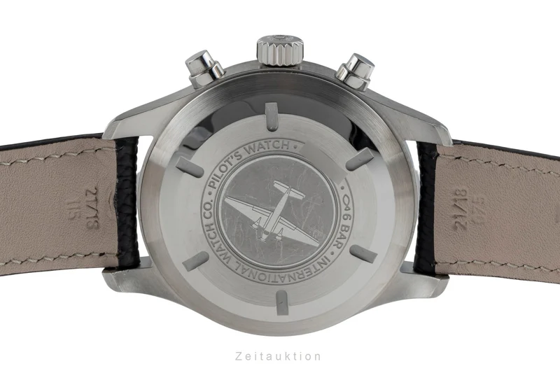 IWC Fliegerchronograph chronograph steel automatic men's watch IW377709 LP: 7300EUR [2504866]