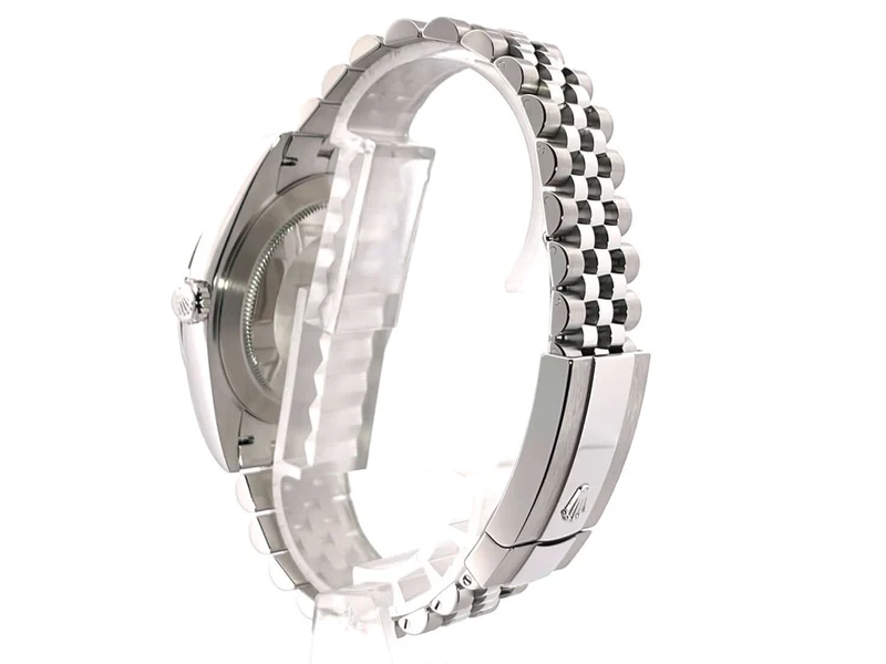 Rolex Datejust 41 Edelstahl 126300 Blau Jubile-Band