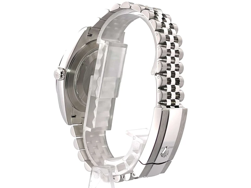 Rolex Datejust 41 Edelstahl 126300 Silber Jubile-Band