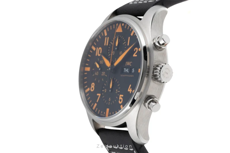 IWC Pilot chronograph steel automatic men's watch IW377730 [2505468]