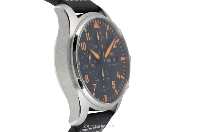 IWC Pilot chronograph steel automatic men's watch IW377730 [2505468]