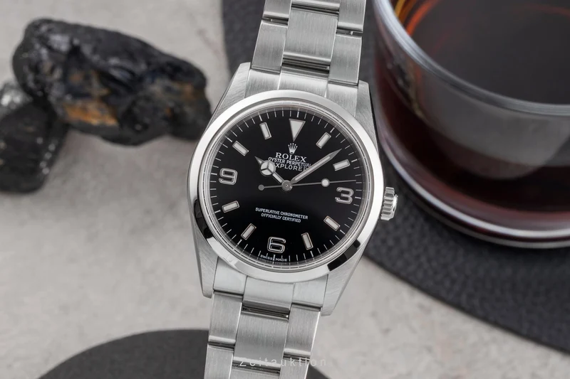 Rolex Explorer steel automatic men's watch 114270 [2504558]